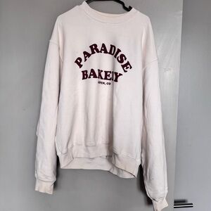 Madhappy x Paradise Bakery Limited Edition Sweatshirt Size Medium